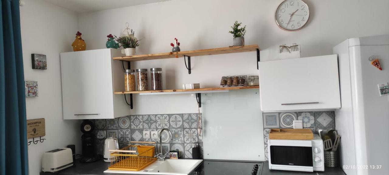 Ferienwohnung La Fleur D Honfleur Avec Son Parking Exterior foto