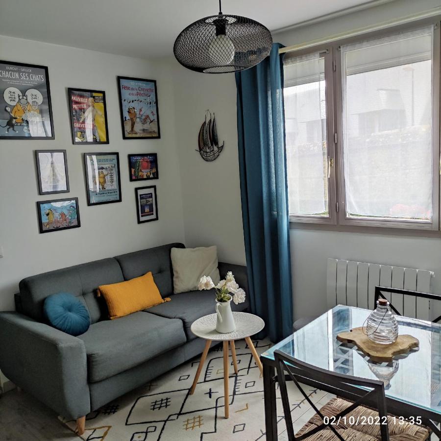 Ferienwohnung La Fleur D Honfleur Avec Son Parking Exterior foto