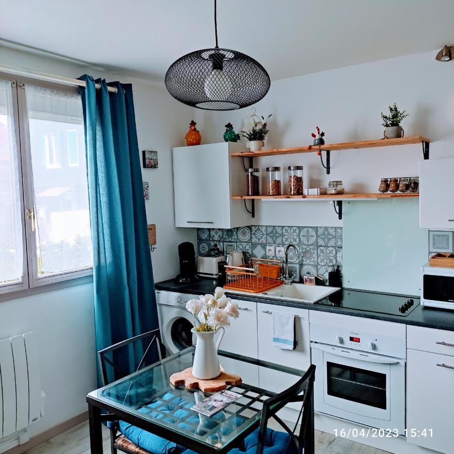 Ferienwohnung La Fleur D Honfleur Avec Son Parking Exterior foto